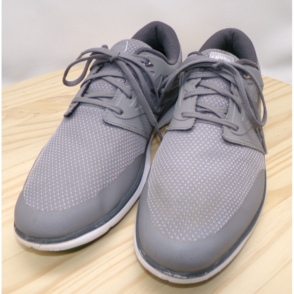 Callaway Oceanside Golf Shoes Mens Gray Size 11 Lace‎ Up Spikeless READ